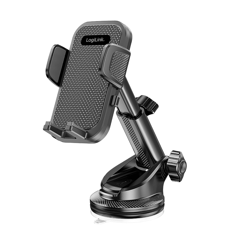 Car smartphone holder with suction cup