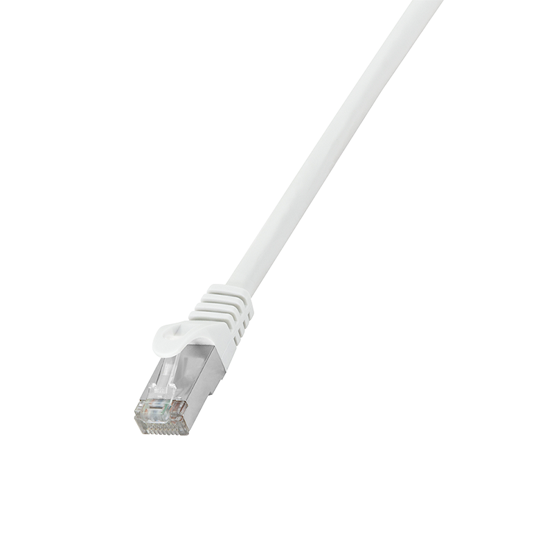 EconLine Cat.6 F/UTP patch cable, white, 15 m